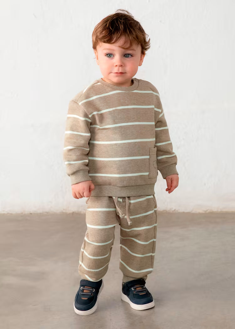 MAYORAL KIDS STRIPED SWEATSHIRT