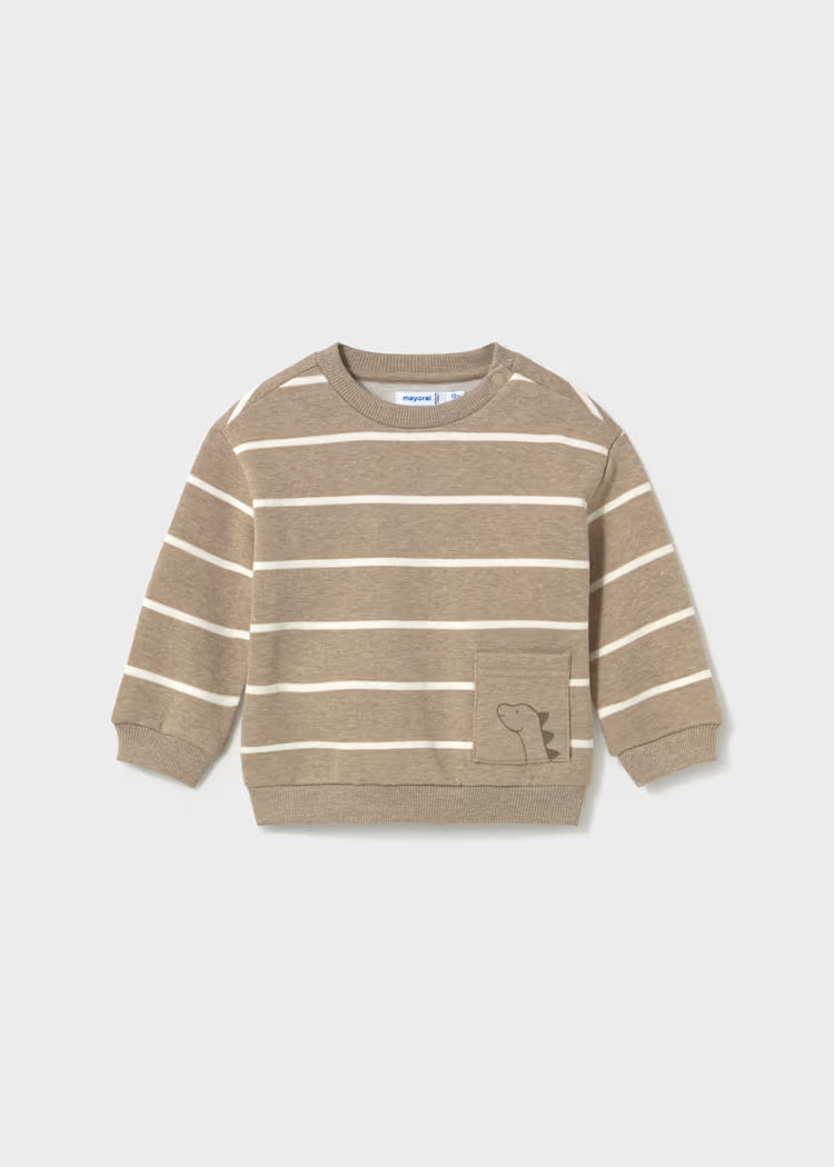 MAYORAL KIDS STRIPED SWEATSHIRT