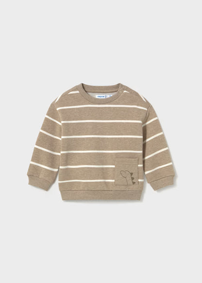 MAYORAL KIDS STRIPED SWEATSHIRT