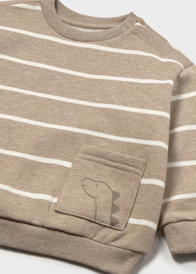 MAYORAL KIDS STRIPED SWEATSHIRT