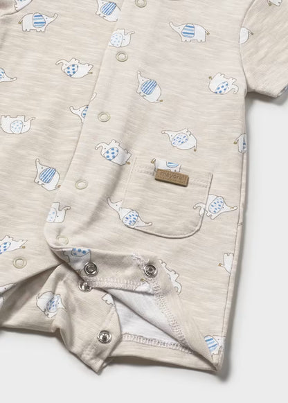MAYORAL NEWBORN BABY SS DUNGAREE