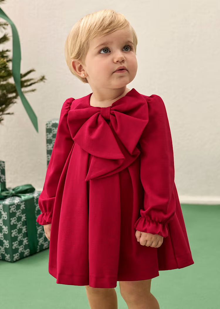 ABEL & LULA GIRLS MILANO  BOW DRESS