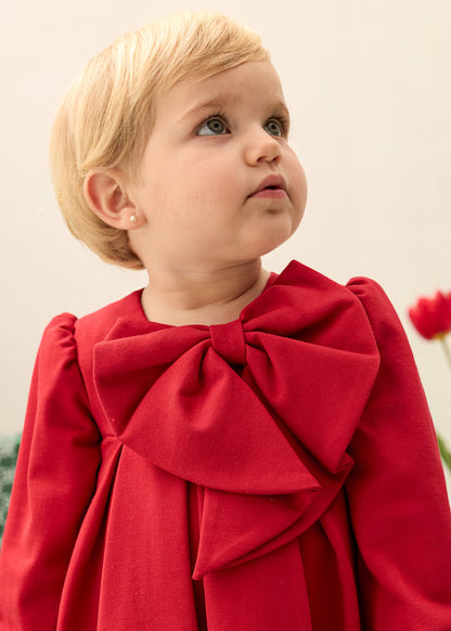 ABEL & LULA GIRLS MILANO  BOW DRESS