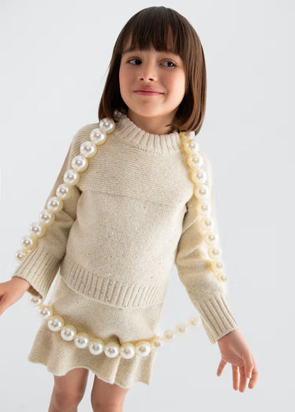 MAYORAL ABEL&LULA GIRL KNITTED SKIRT SET