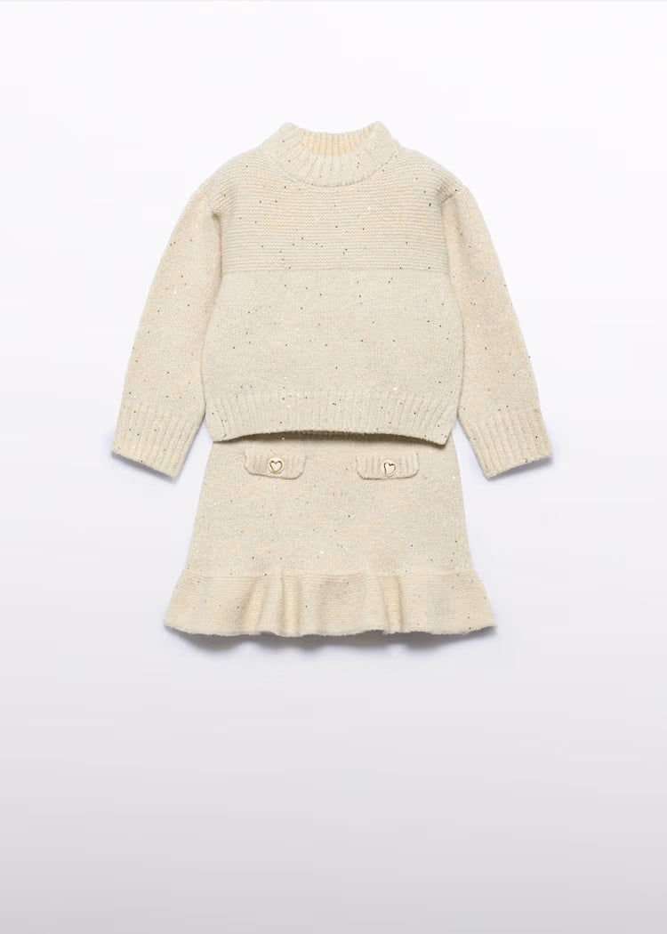 MAYORAL ABEL&LULA GIRL KNITTED SKIRT SET