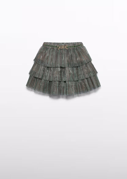 ABEL & LULA PLEATED RUFFLE SKIRT