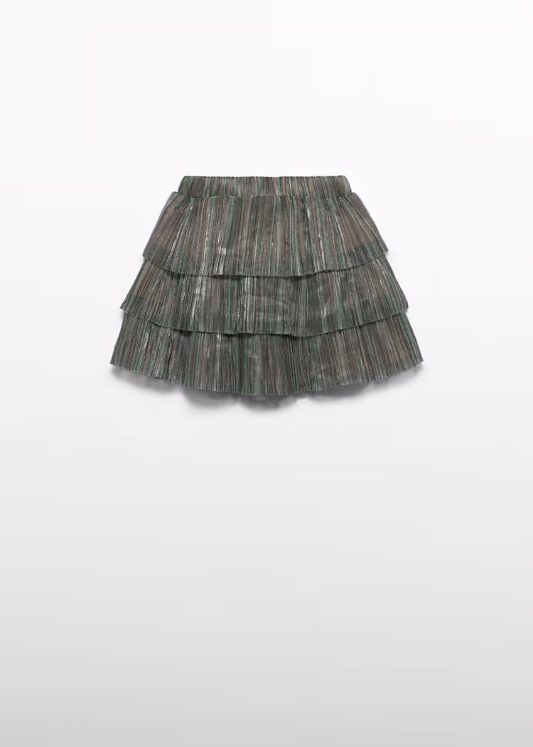 ABEL & LULA PLEATED RUFFLE SKIRT