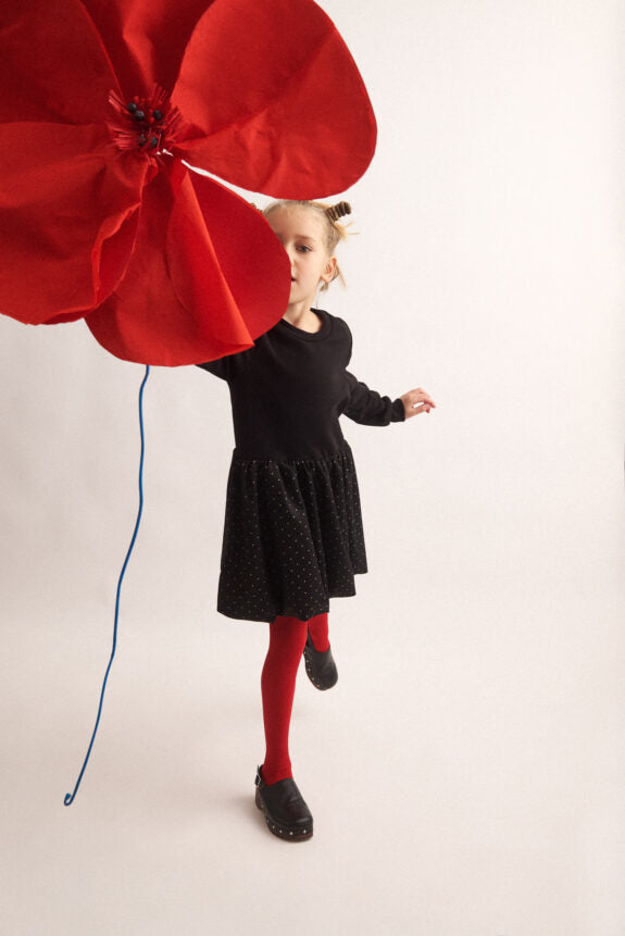 TWO IN A CASTLE POLKAS&BOWS BALLOON DRESS