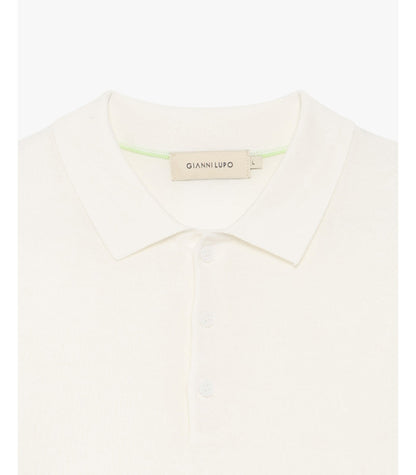 GIANNI LUPO MUSCLE FIT KNITTED POLO SHIRT