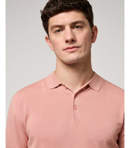 GIANNI LUPO MUSCLE FIT KNITTED  POLO  SHIRT
