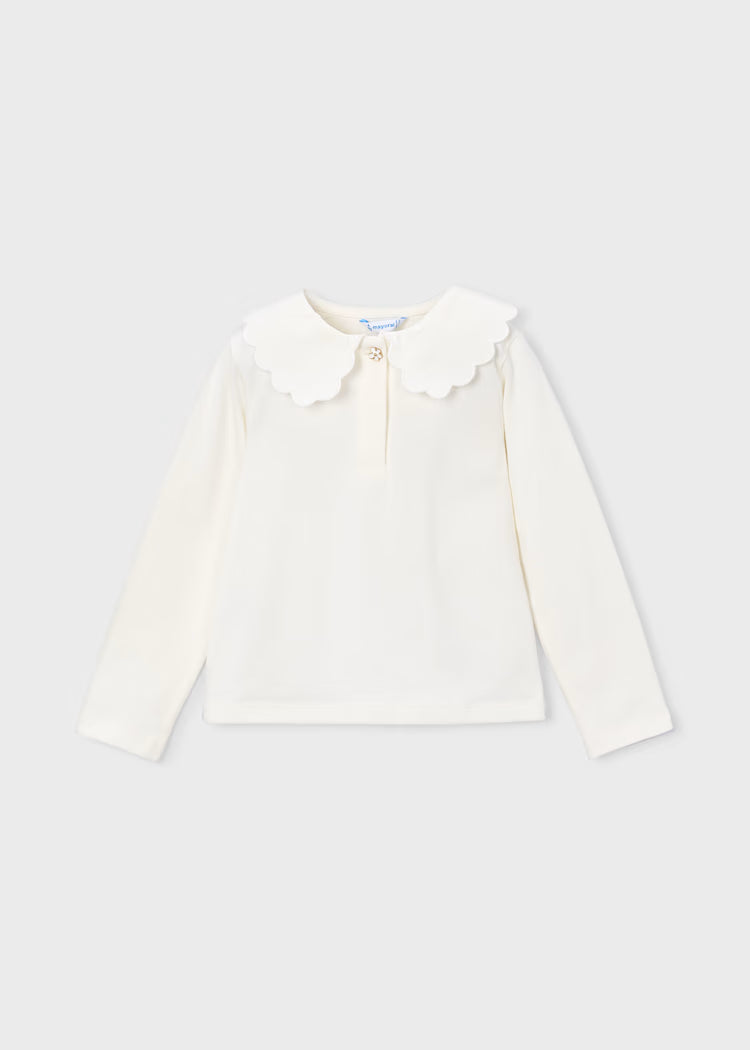 MAYORAL GIRLS BASIC POLO T SHIRT