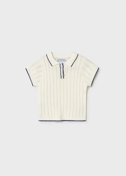 MAYORAL KNITTED POLO T SHIRT