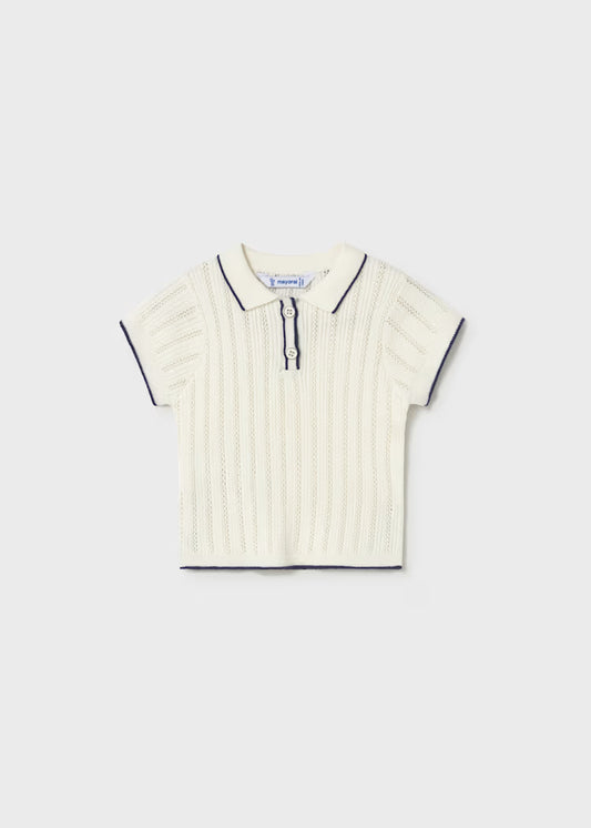 MAYORAL KNITTED POLO T SHIRT