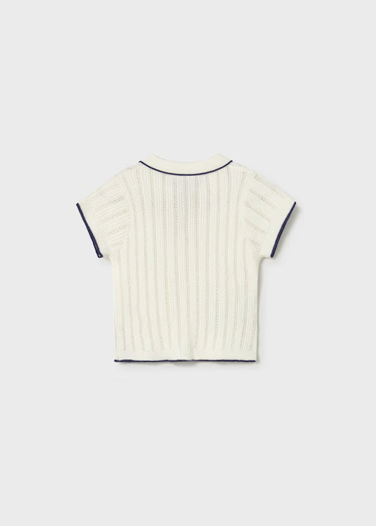 MAYORAL KNITTED POLO T SHIRT