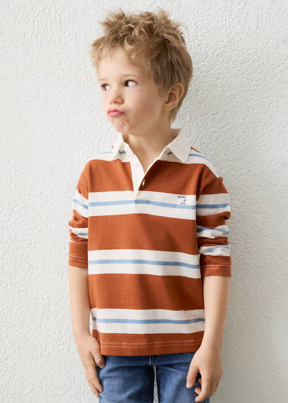 MAYORAL KIDS STRIPED POLO SHIRT