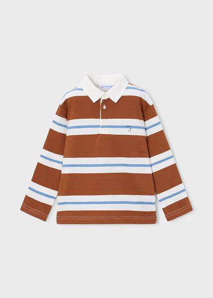 MAYORAL KIDS STRIPED POLO SHIRT