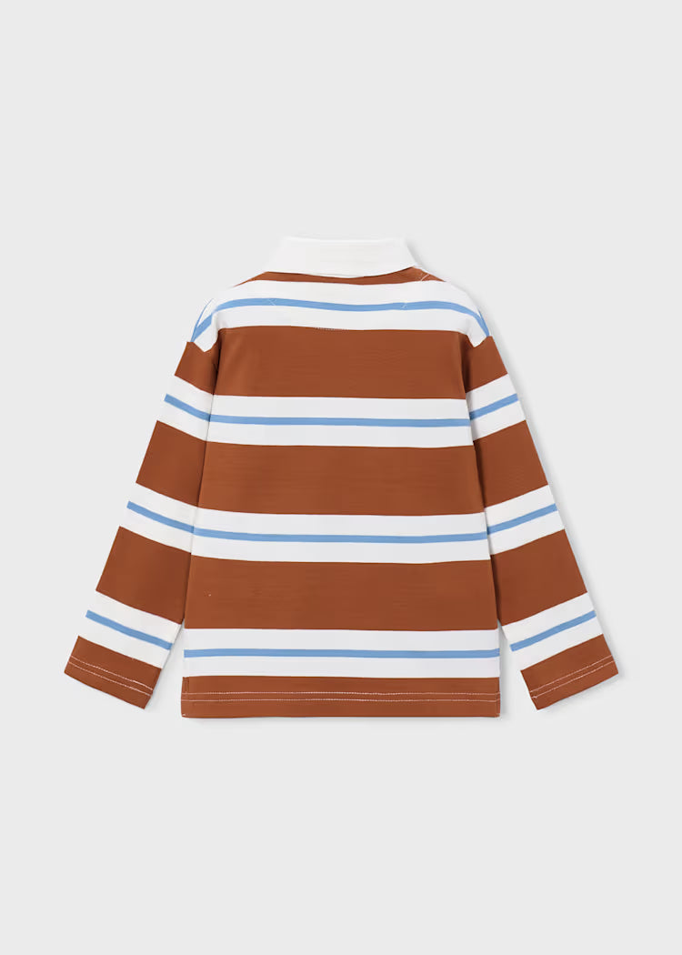 MAYORAL KIDS STRIPED POLO SHIRT
