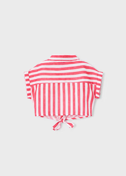 MAYORAL 2 PIECES STRIPE BLOUSE SET