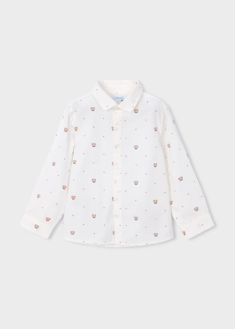 MAYORAL KIDS DOG FACES SHIRT