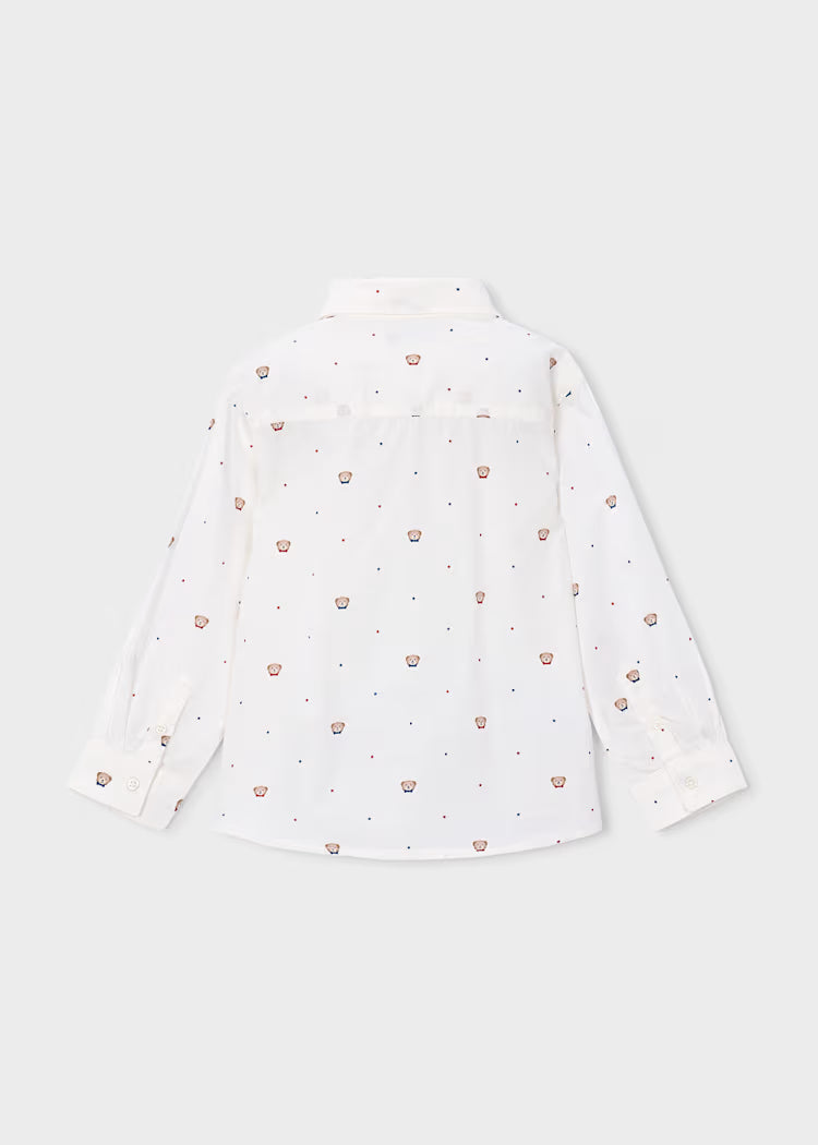 MAYORAL KIDS DOG FACES SHIRT