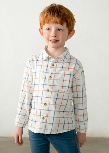 MAYORAL LS CHECK SHIRT