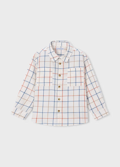 MAYORAL LS CHECK SHIRT