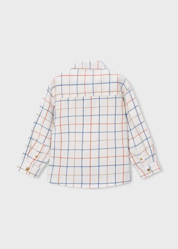 MAYORAL LS CHECK SHIRT