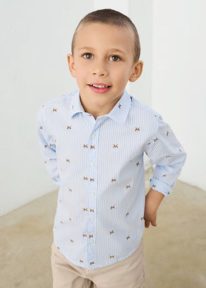 MAYORAL KIDS PUPPIES STAMP SHIRT