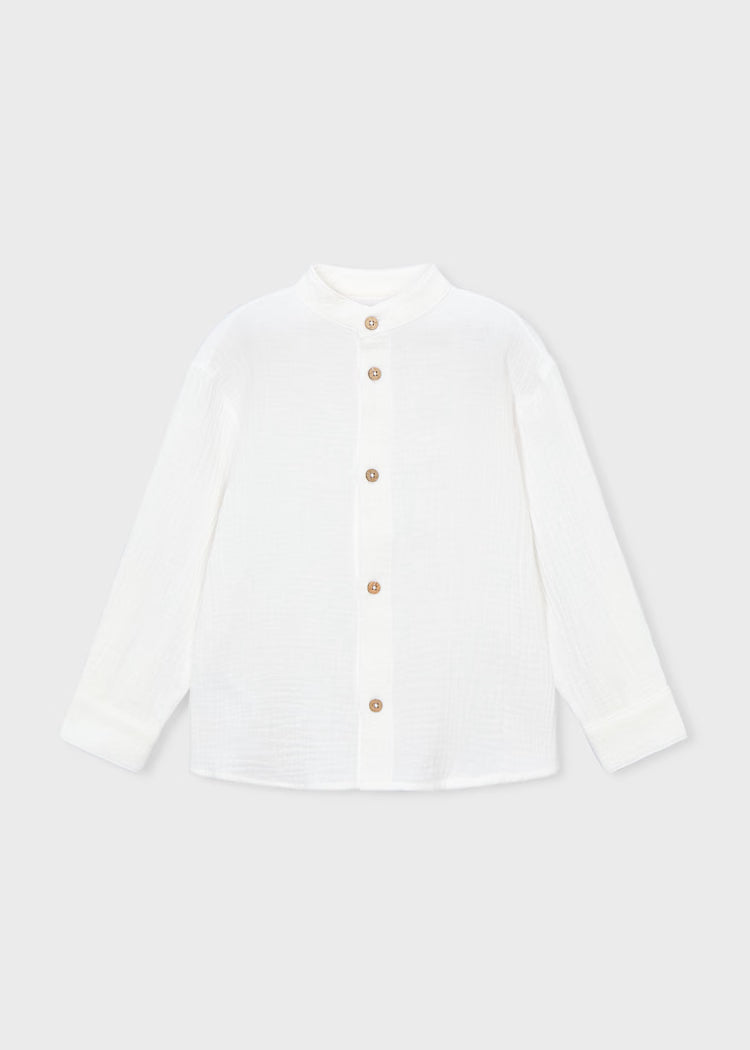 _MAYORAL MAO COLLAR SHIRT