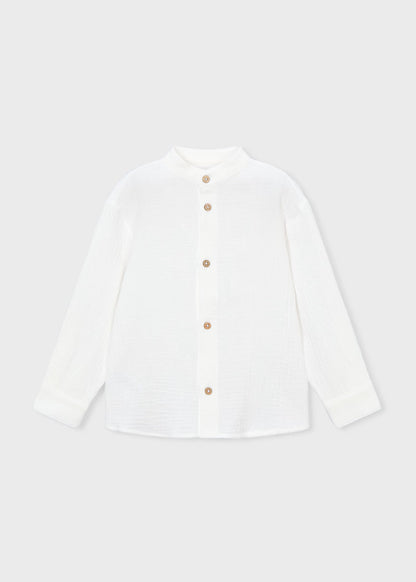 _MAYORAL MAO COLLAR SHIRT