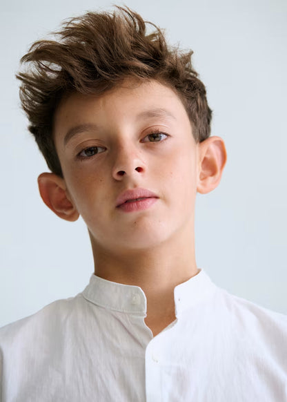 _MAYORAL MAO COLLAR SHIRT