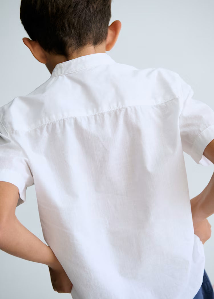 _MAYORAL MAO COLLAR SHIRT