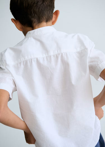 _MAYORAL MAO COLLAR SHIRT