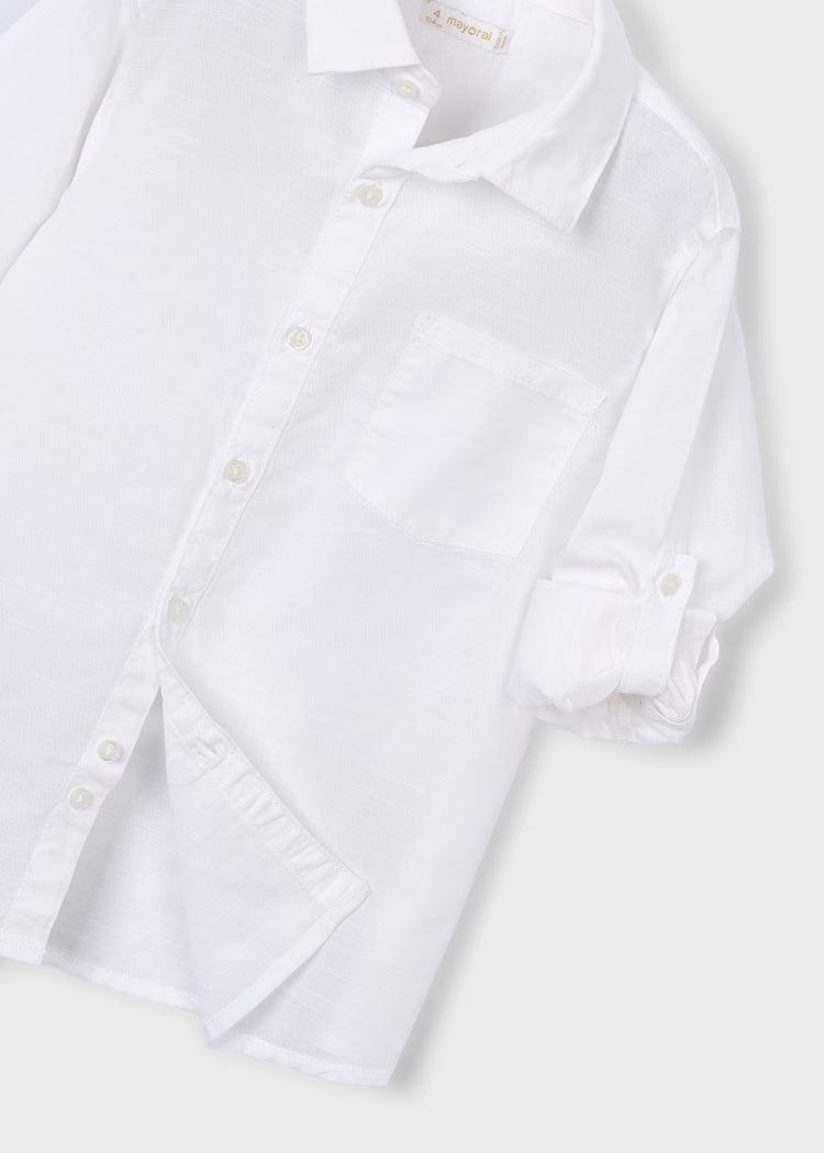 MAYORAL COTTON LINEN SHIRT