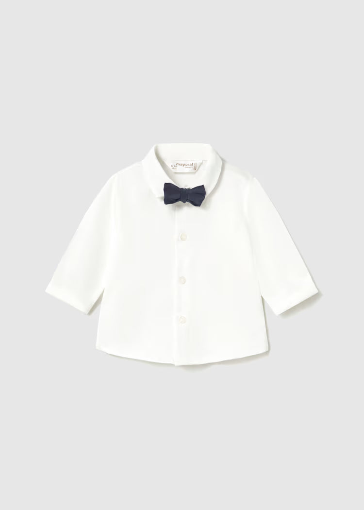MAYORAL KIDS BASIC CORE SHIRT & BOW TIE