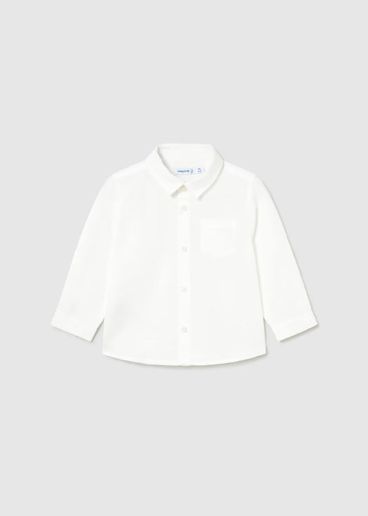 MAYORAL COTTON LINEN LS SHIRT
