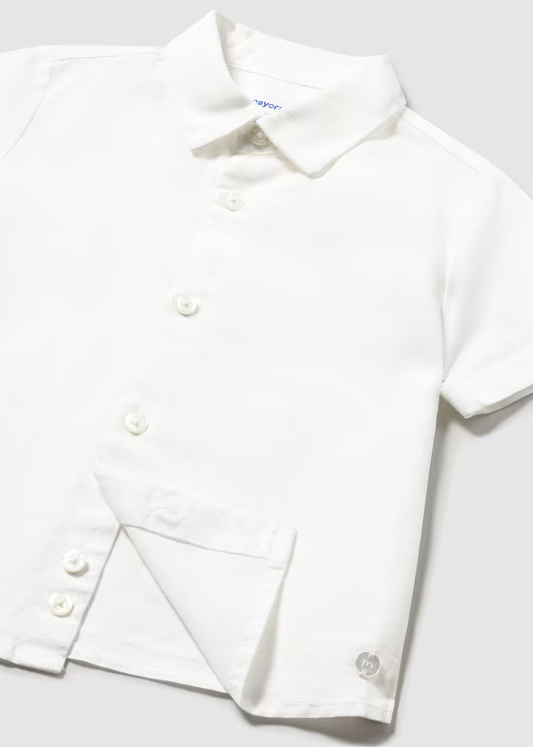_MAYORAL BASIC COTTON LINEN SHIRT