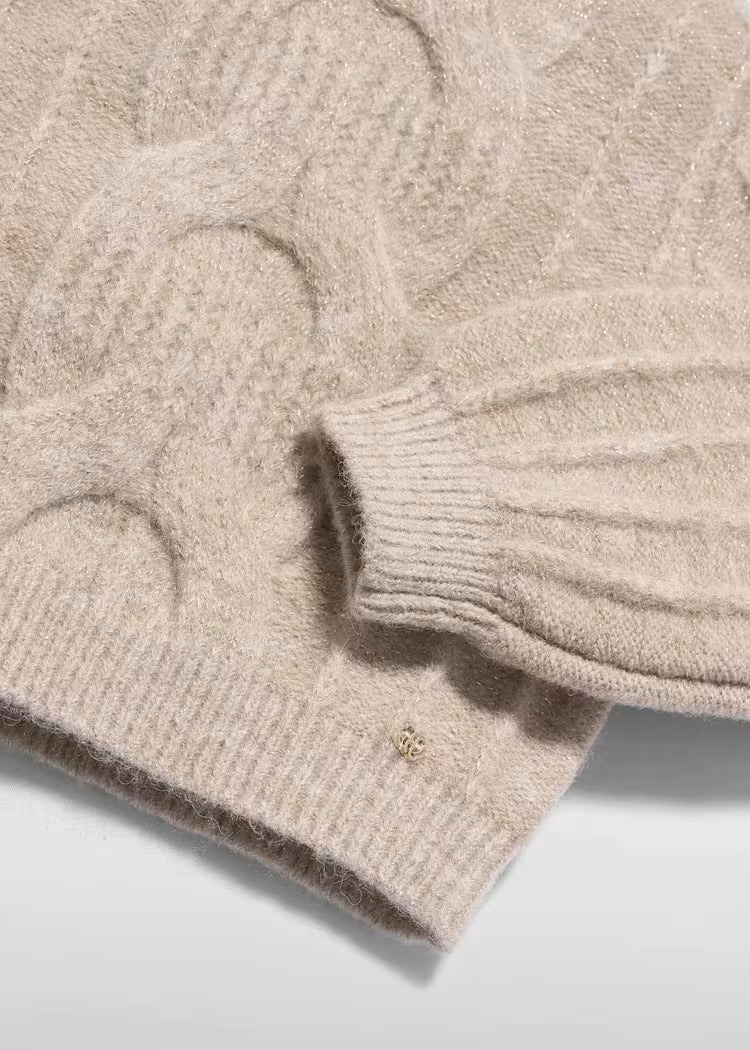 ABEL & LULA GIRLS CABLE-KNIT SWEATER