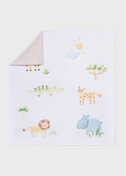 MAYORAL PRINT BABY BLANKET
