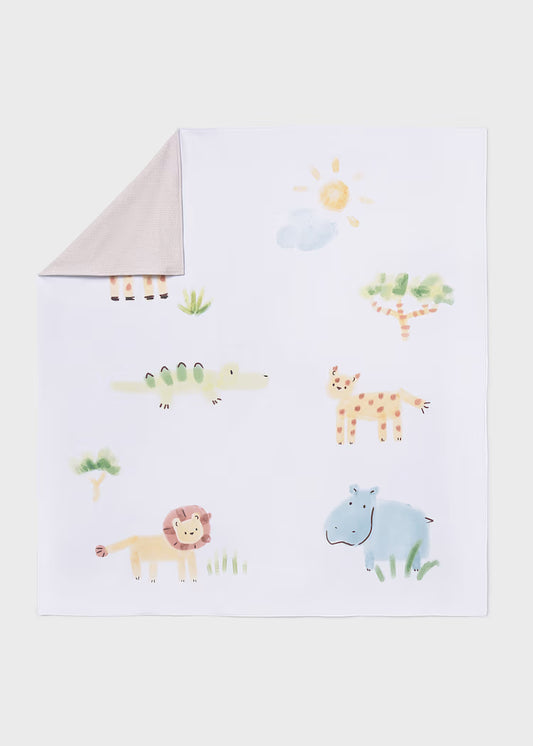 MAYORAL PRINT BABY BLANKET