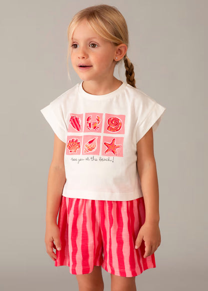 _MAYORAL PRINT SHORT SET