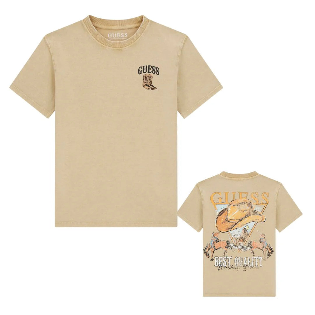 GUESS KIDS GMT DYE OVERSIZE T SHIRT