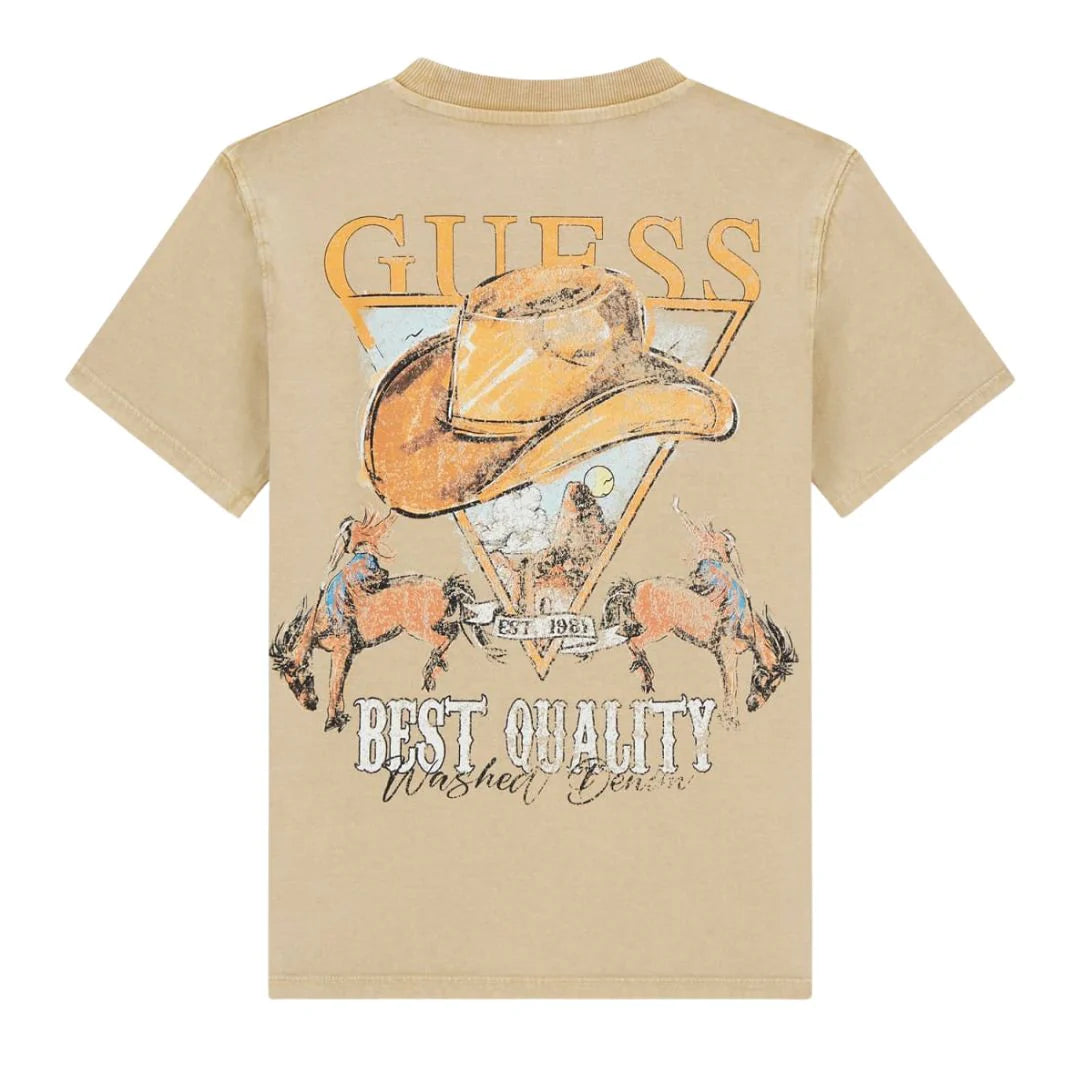 GUESS KIDS GMT DYE OVERSIZE T SHIRT