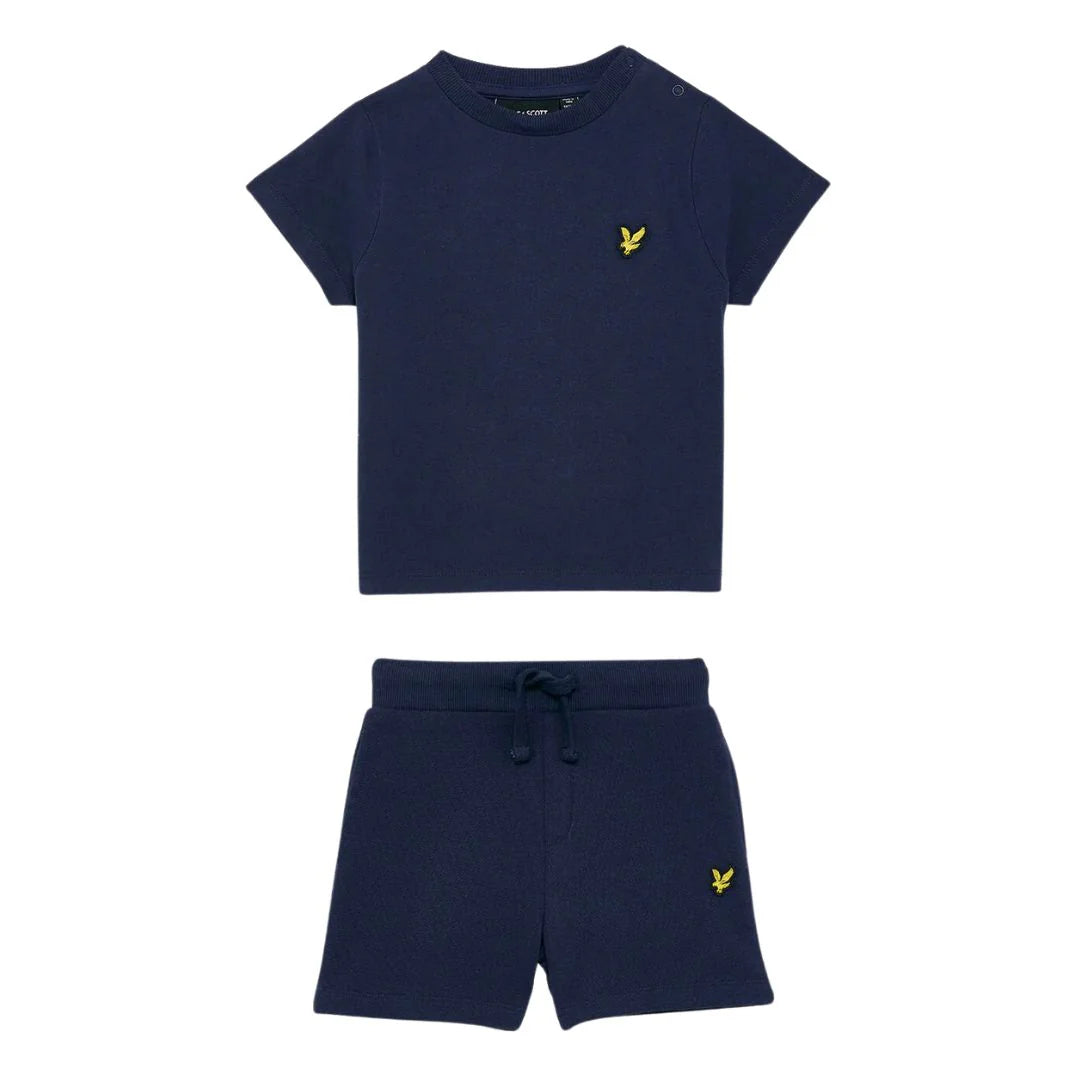 LYLE & SCOTT KIDS T SHIRT & SHORT SET