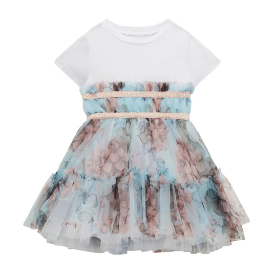 GUESS KIDS TULLE BUTTERFLIES DRESS