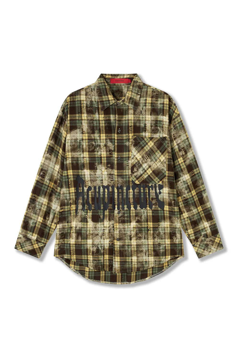 ACUPUNCTURE FASHION CHECK PUNKER SHIRT
