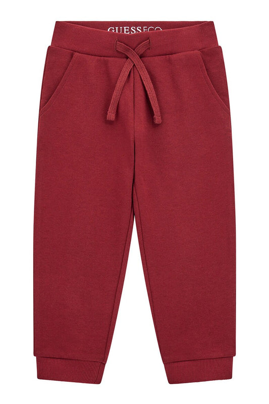 GUESS JEANS KIDS TRIANGLE LOGO JOGGERS