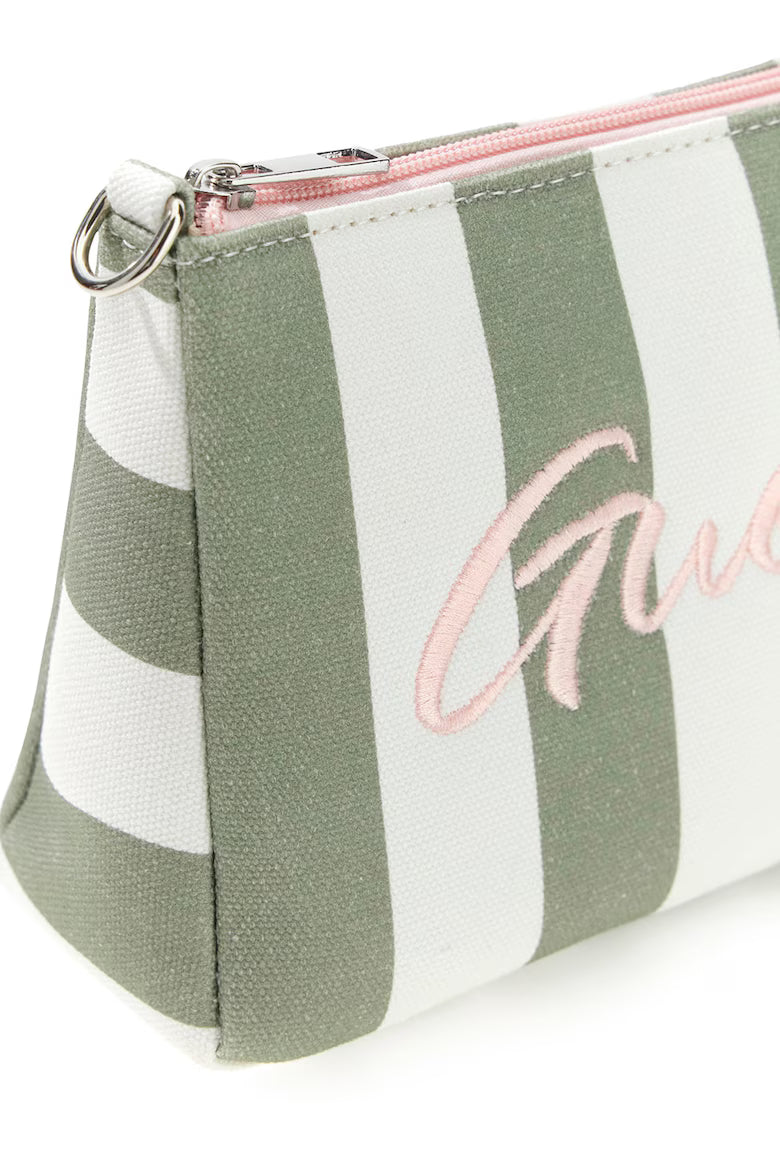 GUESS PRINTED POCHETTE BEACH BAG