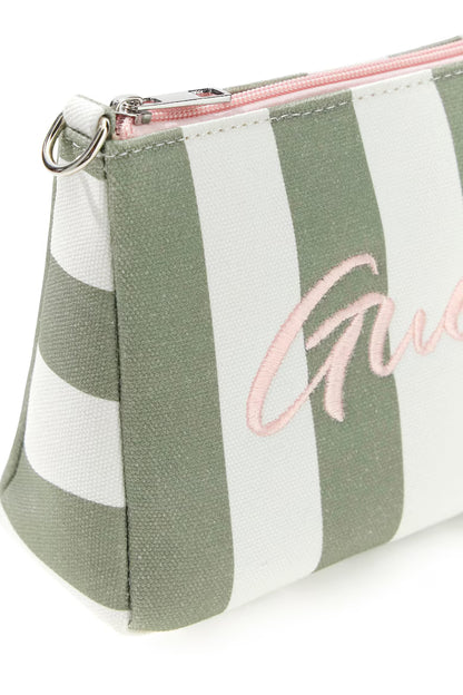 GUESS PRINTED POCHETTE BEACH BAG