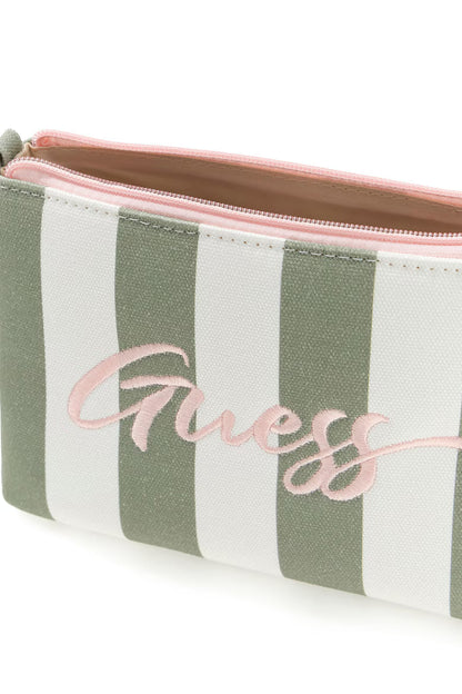 GUESS PRINTED POCHETTE BEACH BAG
